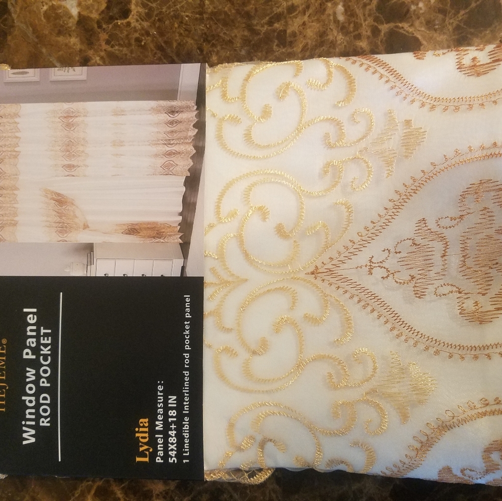 HEJEME Window Panel Rod Pocket